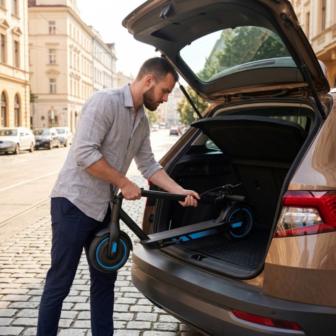 Elektrokoloběžka AERIUM MaxRide T500 modrá