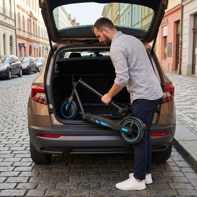 Elektrokoloběžka AERIUM MaxRide T500 modrá