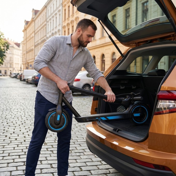 Elektrokoloběžka AERIUM MaxRide T500 modrá