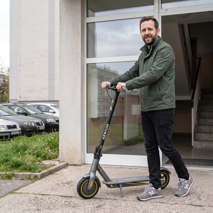 Elektrokoloběžka AERIUM T350 PRO černá