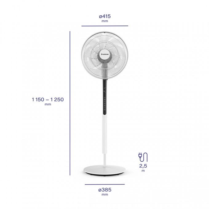 Stojanový ventilátor AERIUM SilentFlow R320